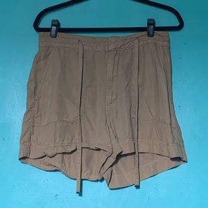 Tan Cargo Shorts with Drawstring from H&M